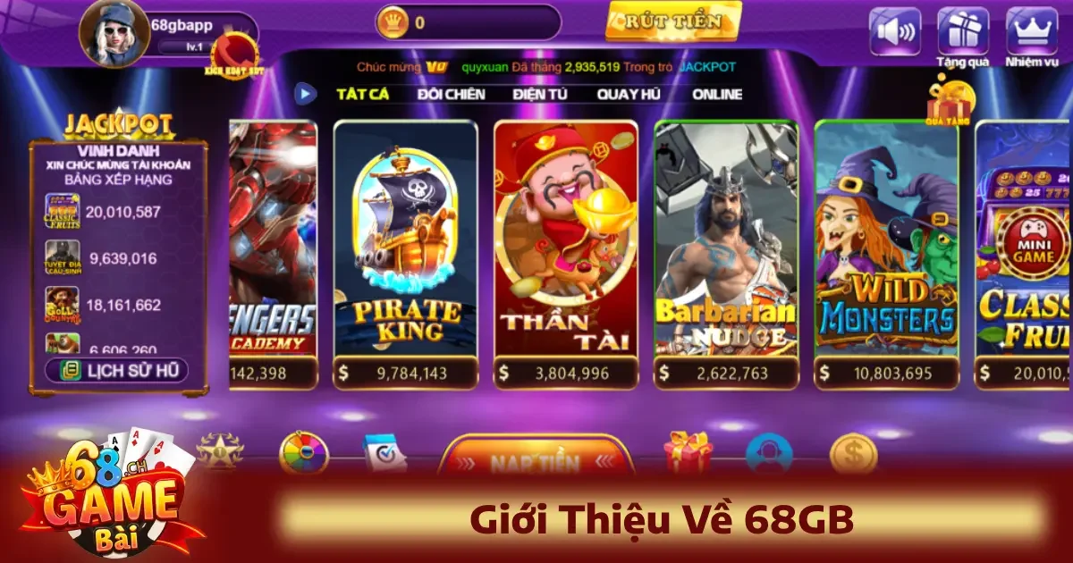 68 Game bài 16 68 Game Bài là một trong nền tảng giải trí trực tuyến hiện nay, nổi bật như một nền tảng cá cược trực tuyến uy tín