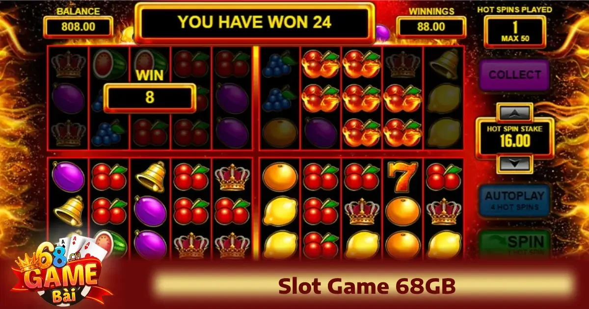 Slot Game 68GB 4 Các loại slot phổ biến: 3 hàng – 5 hàng – slot đa dòng